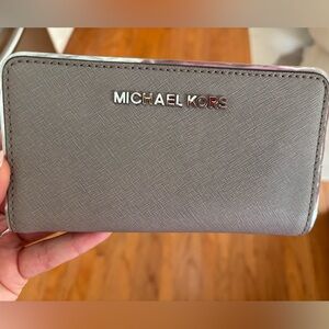 Michael Kors Taupe Wallet